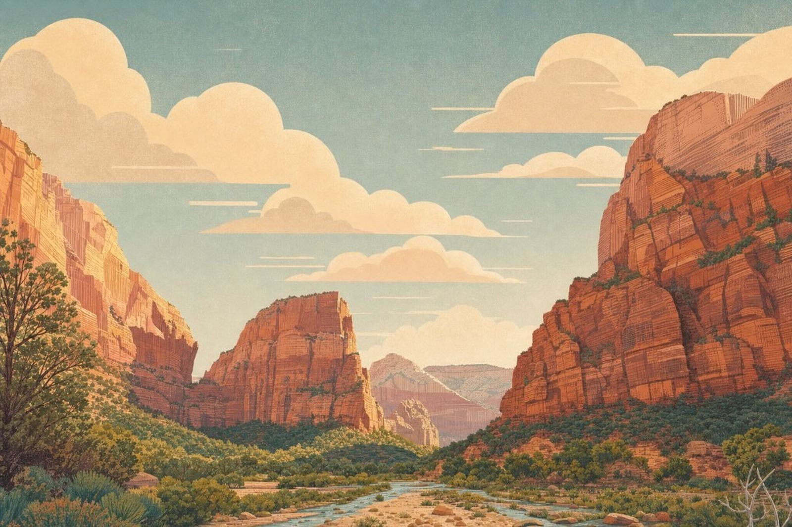 Scenes along Highway 89 in the Heritage Area