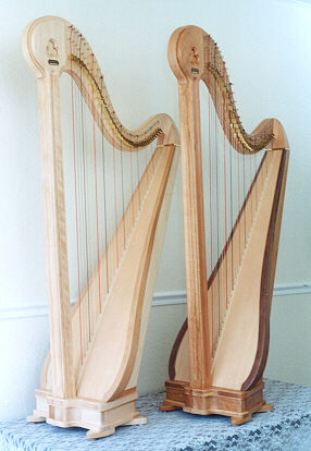 Standard Chamber Harps made by John Pratt Harps