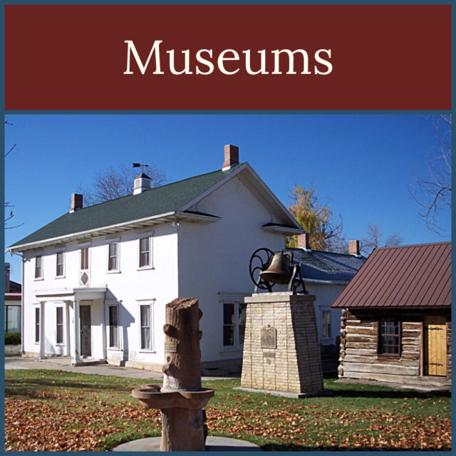 Museums in the Mormon Pioneer National Heritage Area