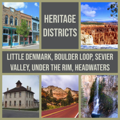 Heritage Districts of the Mormon Pioneer National Heritage Area in Utah