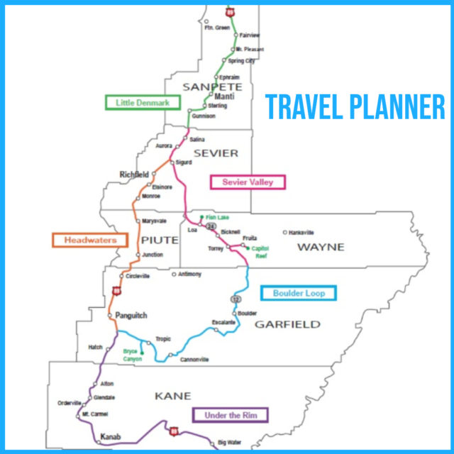 travel planner for the Mormon Pioneer National Heritage Area