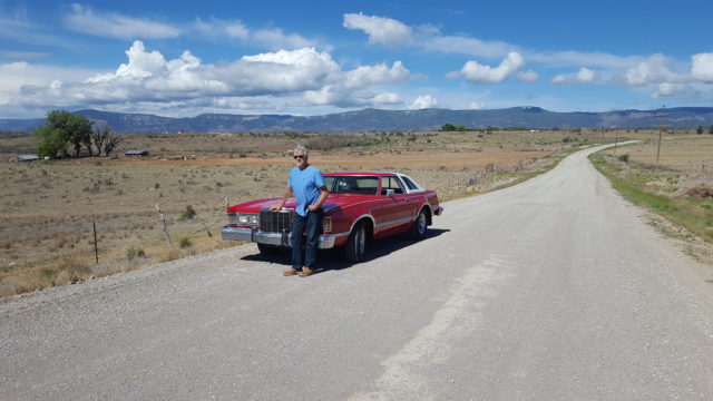 James Nelson of the MPNHA Discovery Road Television Show and his car